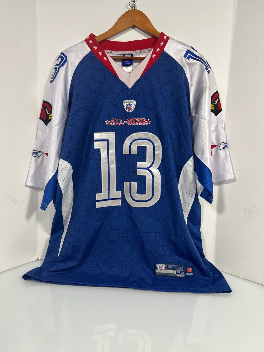 Reebok on field 2009 Warner pro bowl jersey